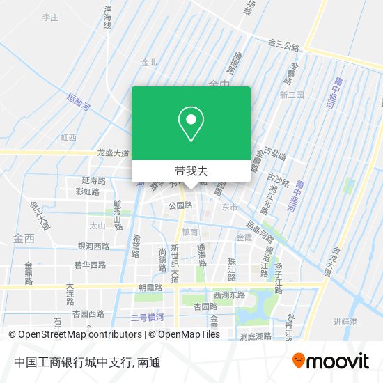 中国工商银行城中支行地图