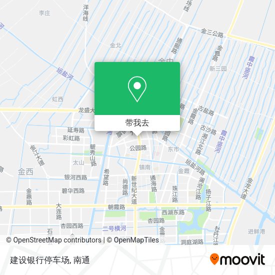 建设银行停车场地图