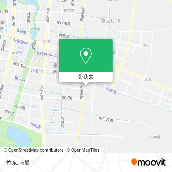 竹东地图