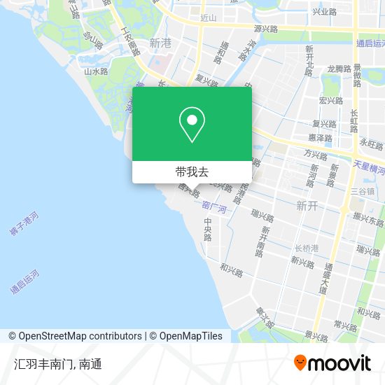 汇羽丰南门地图
