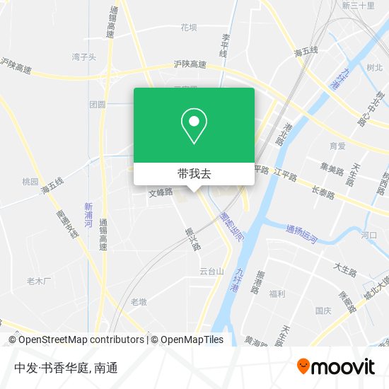 中发·书香华庭地图