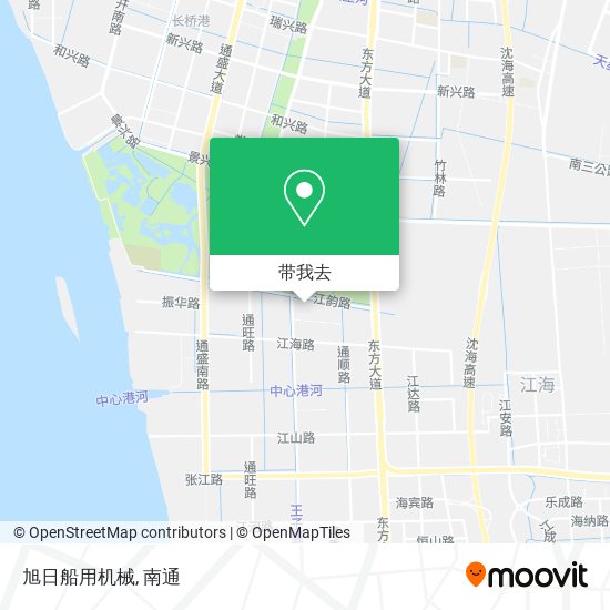 旭日船用机械地图