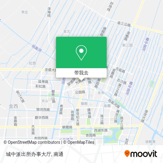 城中派出所办事大厅地图