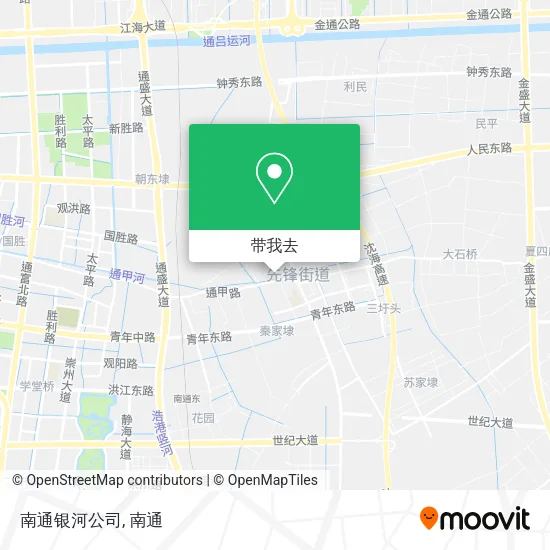 南通银河公司地图