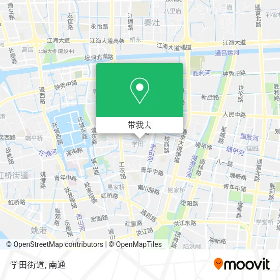 学田街道地图