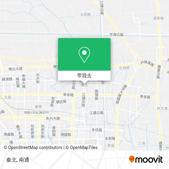 秦北地图