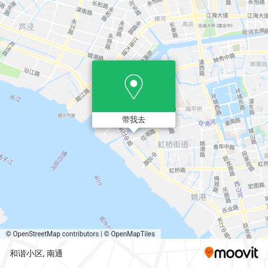 和谐小区地图