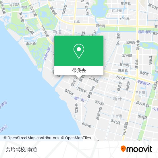 劳培驾校地图