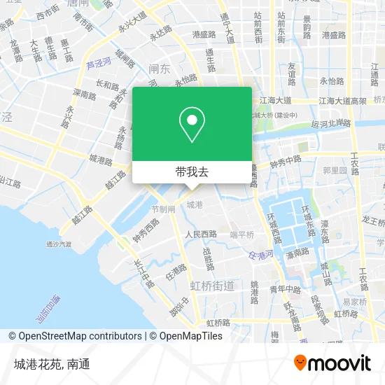 城港花苑地图