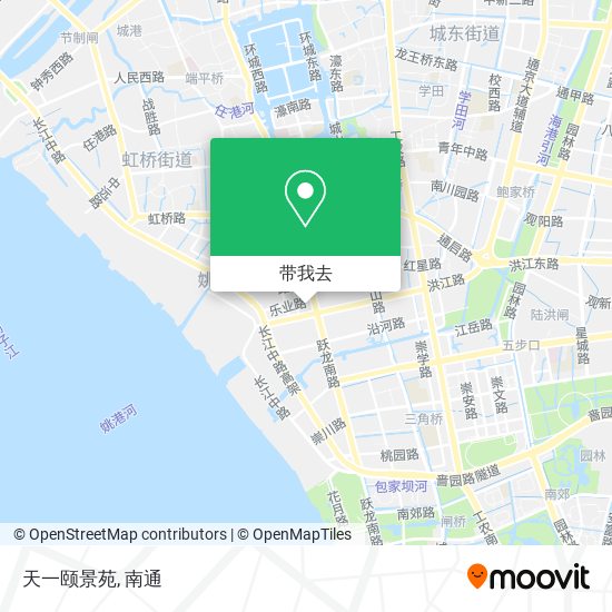 天一颐景苑地图