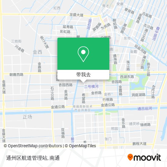 通州区航道管理站地图