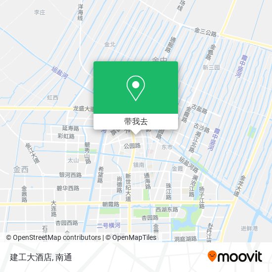 建工大酒店地图