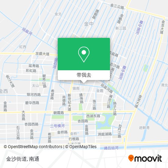 金沙街道地图