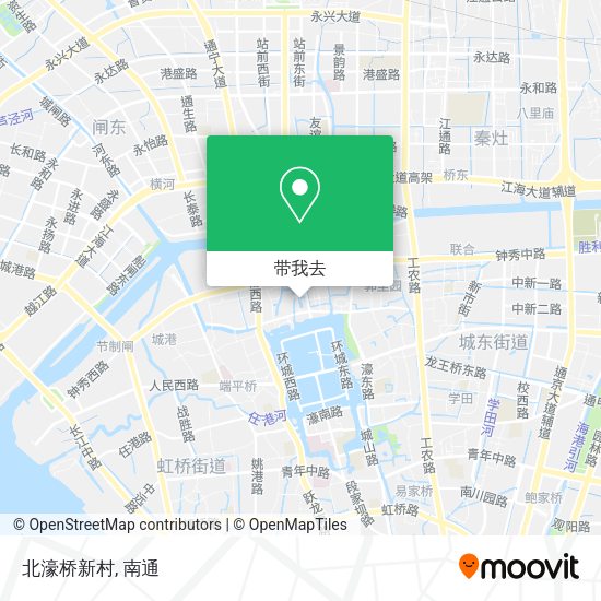 北濠桥新村地图