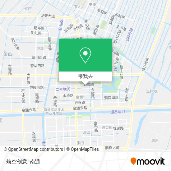 航空创意地图