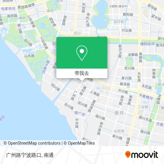 广州路宁波路口地图