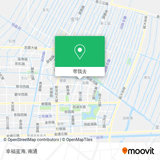 幸福蓝海地图