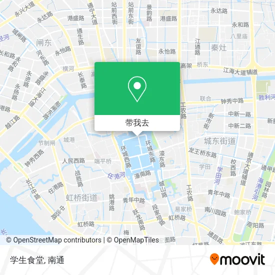 学生食堂地图