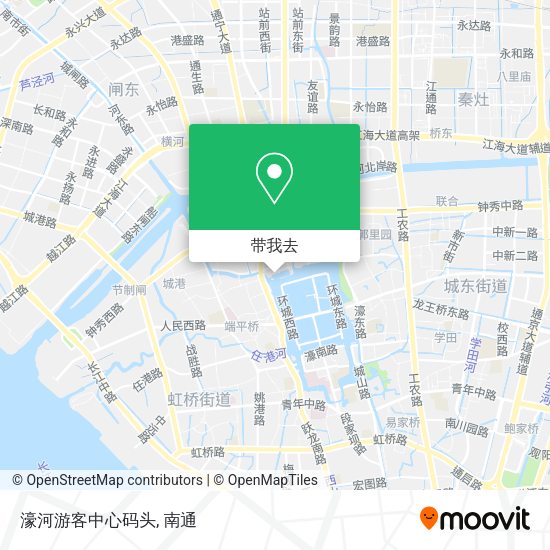 濠河游客中心码头地图
