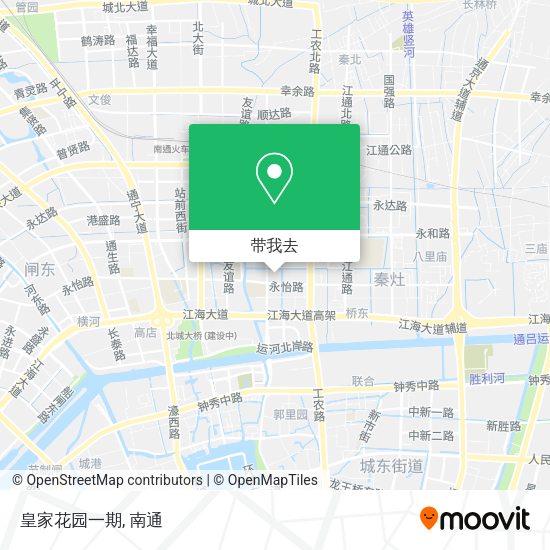 皇家花园一期地图