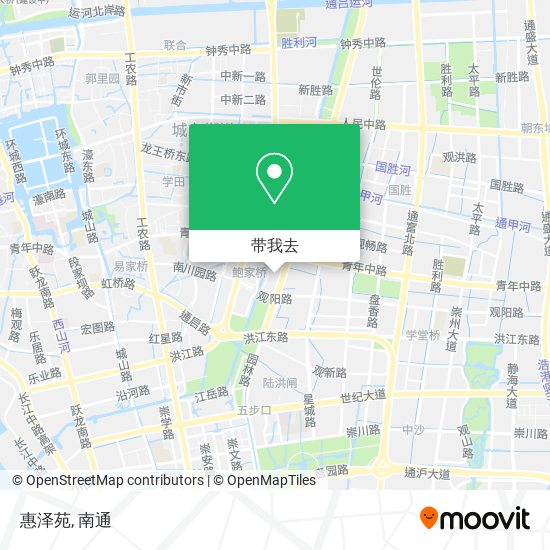 惠泽苑地图