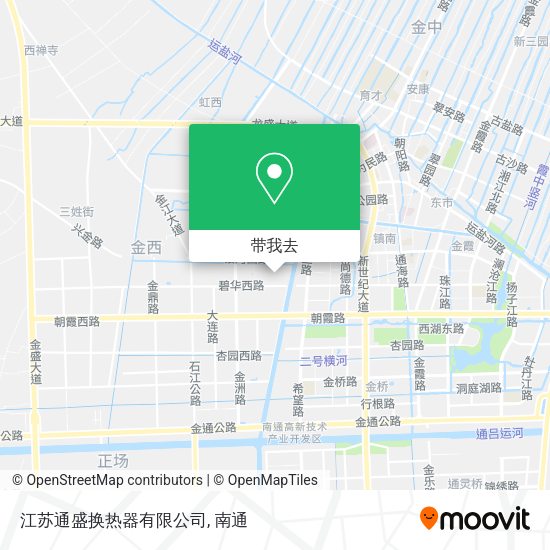 江苏通盛换热器有限公司地图