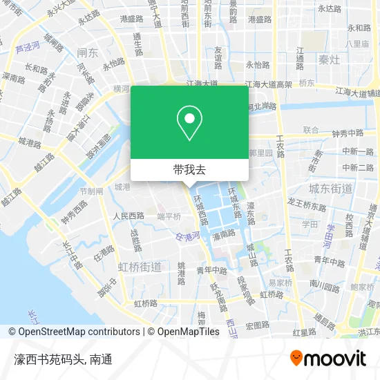 濠西书苑码头地图