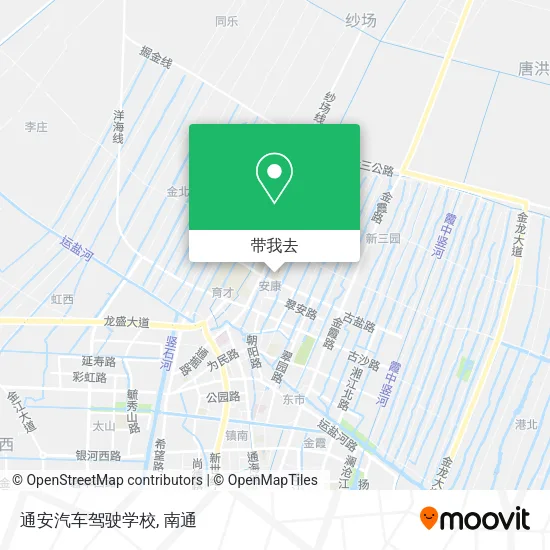 通安汽车驾驶学校地图