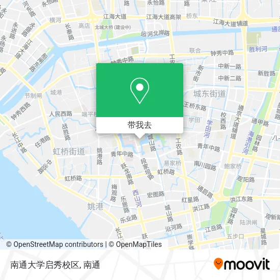 南通大学启秀校区地图
