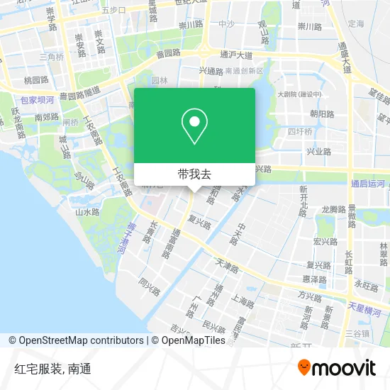 红宅服装地图