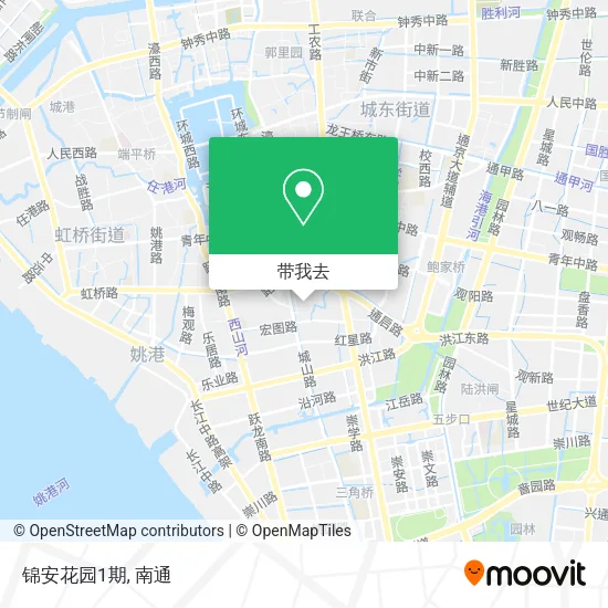 锦安花园1期地图