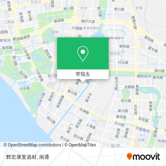 辉宏康复器材地图