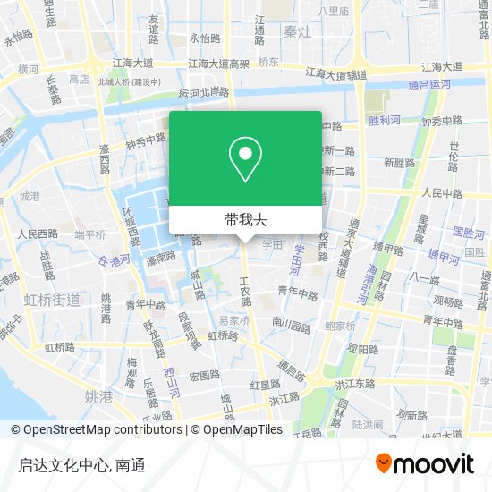 启达文化中心地图