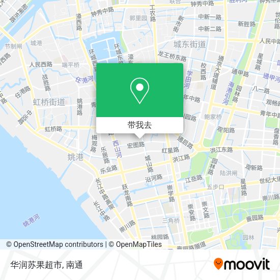 华润苏果超市地图