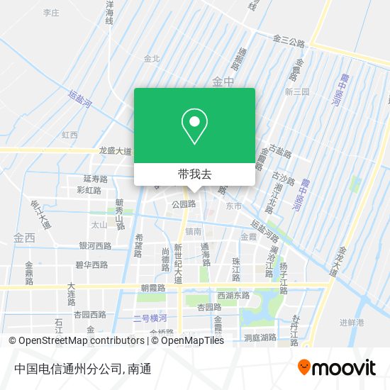中国电信通州分公司地图