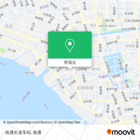 南通长途车站地图