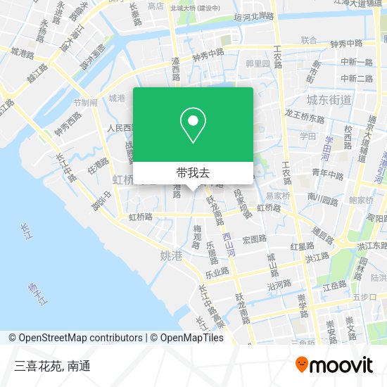 三喜花苑地图