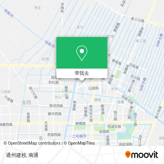 通州建校地图
