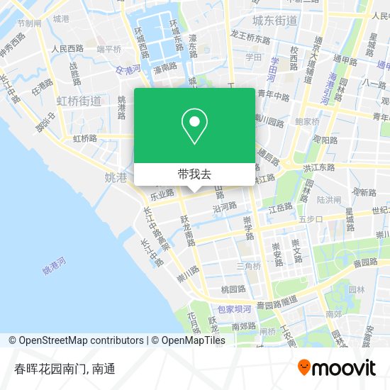 春晖花园南门地图