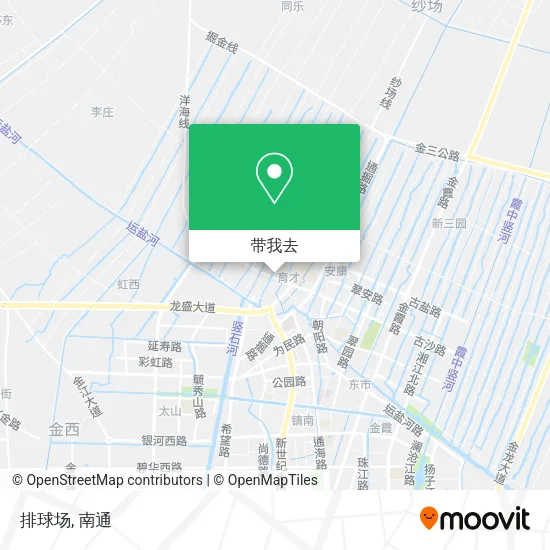 排球场地图