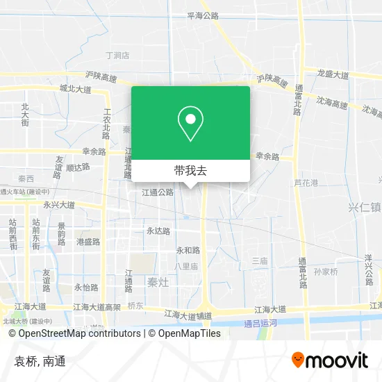 袁桥地图
