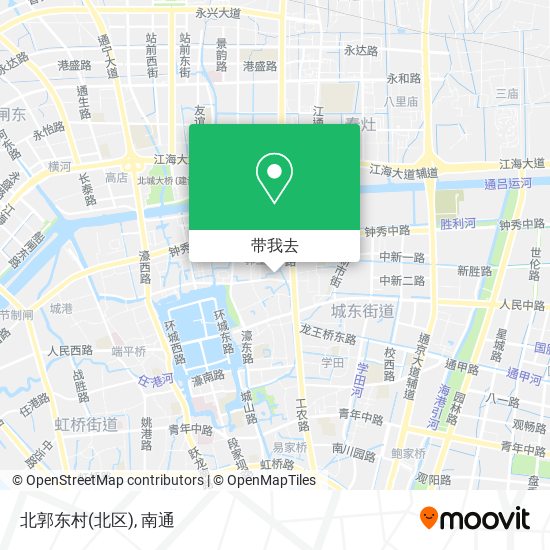 北郭东村(北区)地图
