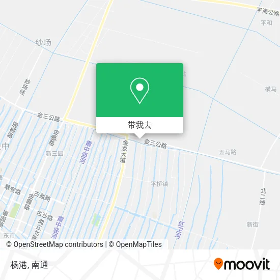 杨港地图