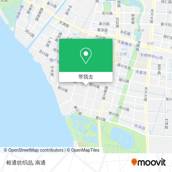 榕通纺织品地图