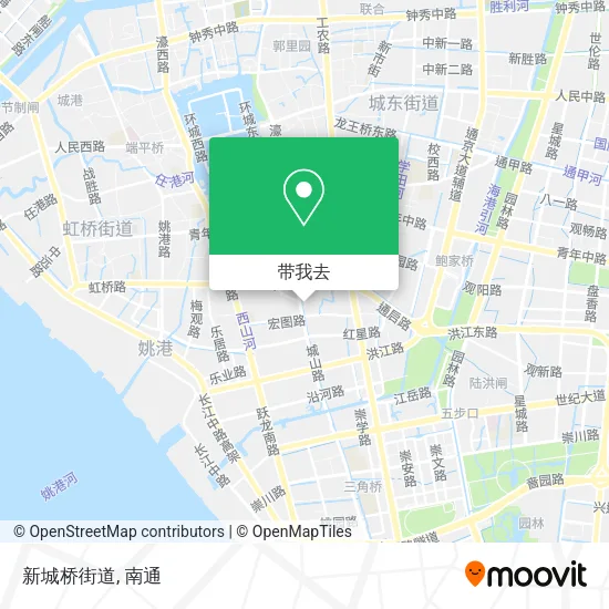 新城桥街道地图