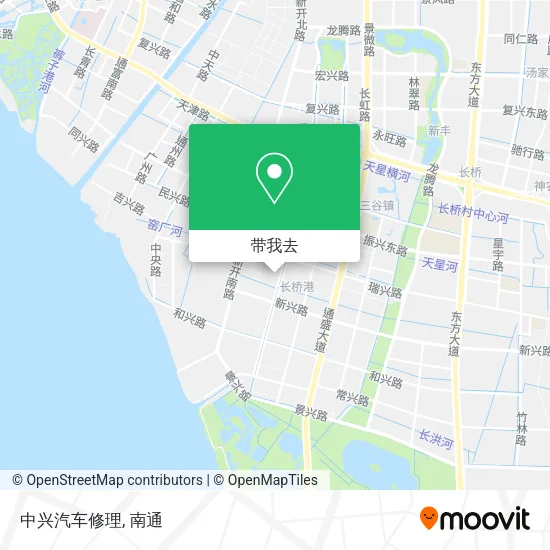中兴汽车修理地图