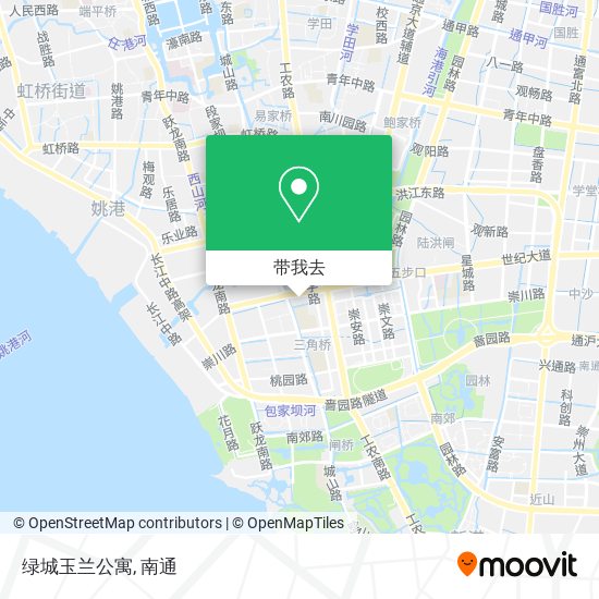 绿城玉兰公寓地图