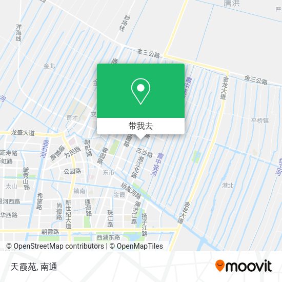 天霞苑地图