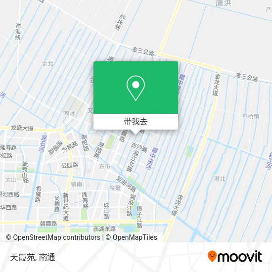 天霞苑地图