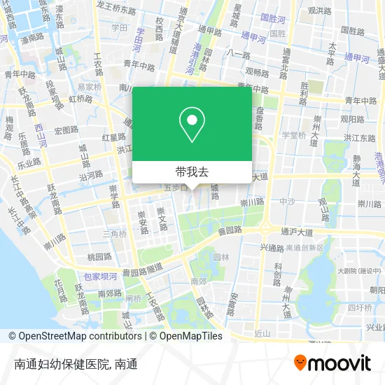 南通妇幼保健医院地图
